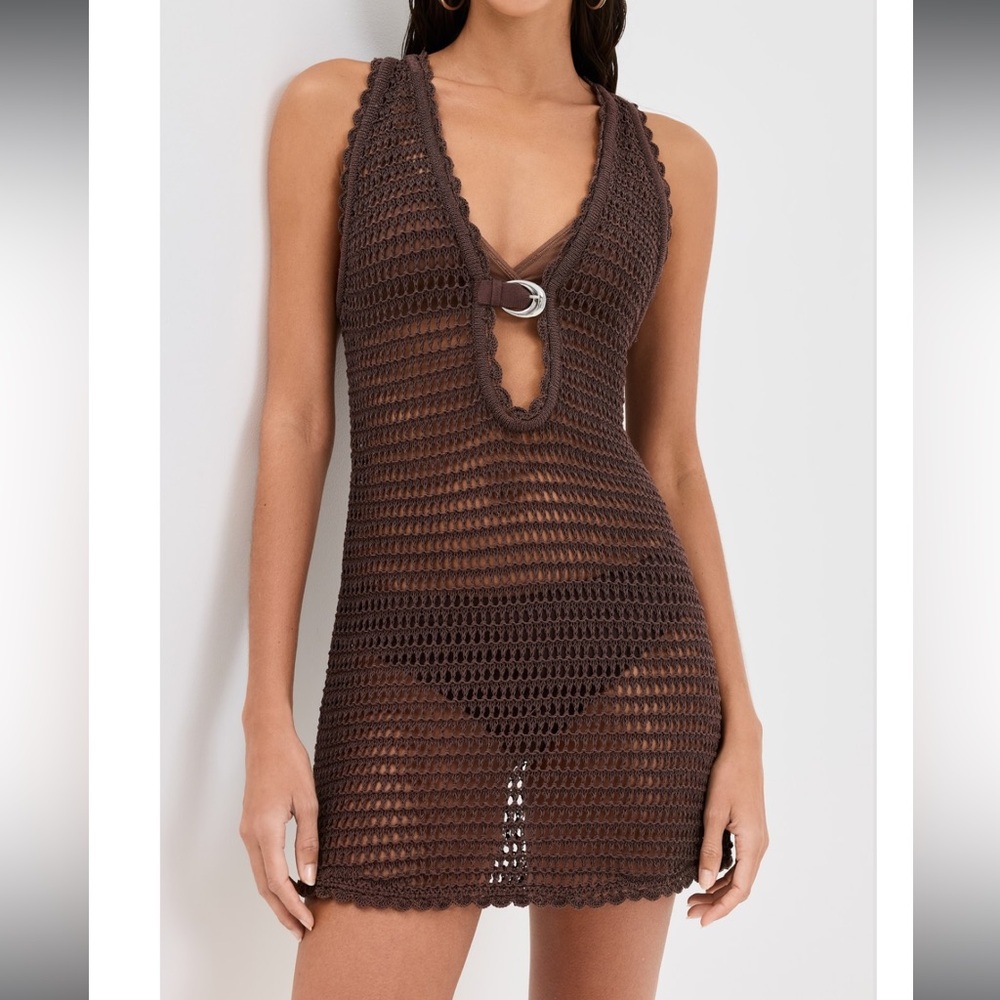 Staud Anok Swim Coverup Dress